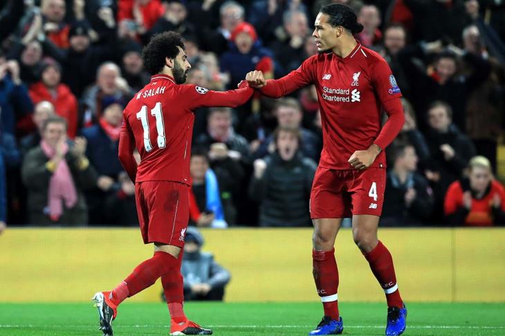 محمد صلاح فان دايك محمد صلاح فان دايك